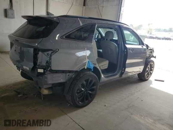 2022 Kia Sorento SX with VIN 5XYRKDLF6NG140354, listed as a Copart auction lot 71594855 with 38,535 mi miles and Salvage title. Bid and sale history available at DreamBid. Image 3.