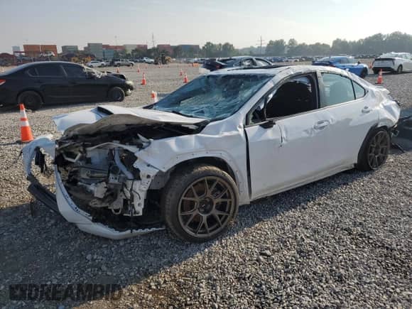 2022 Subaru WRX Premium with VIN JF1VBAF68N9008213, listed as a Copart auction lot 66911065 with 26,014 mi miles and Non repairable. Bid and sale history available at DreamBid. Image 1.