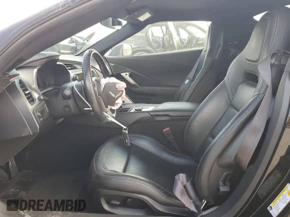 2015 Chevrolet Corvette Z51 1LT with VIN 1G1YG3D70F5105746, listed as a Copart auction lot 87273415 with 29,586 mi miles and Salvage title. Bid and sale history available at DreamBid. Image 7.