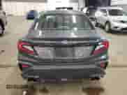 2023 Subaru WRX with VIN JF1VBAA61P9806420, listed as a Copart auction lot 42436265 with 19,248 mi miles and Salvage title. Bid and sale history available at DreamBid. Image 6.