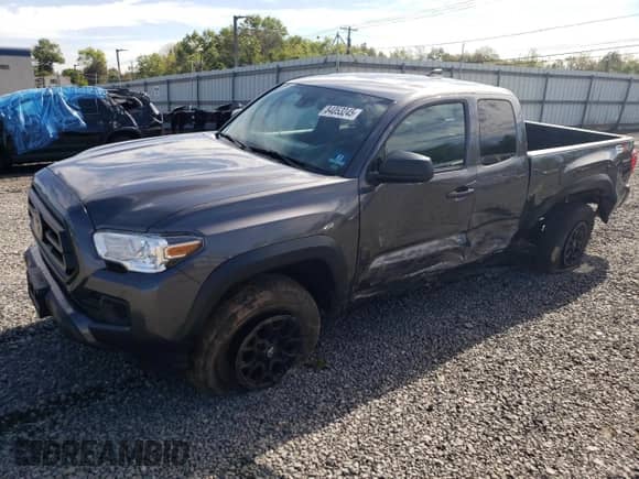 2020 Toyota Tacoma SR с VIN 3TYSX5EN9LT000784, выставлен на аукционе Copart как лот 84053245 с пробегом 65 129 миль миль и Списание • Salvage title. История ставок и продаж доступна на DreamBid. Изображение 1.