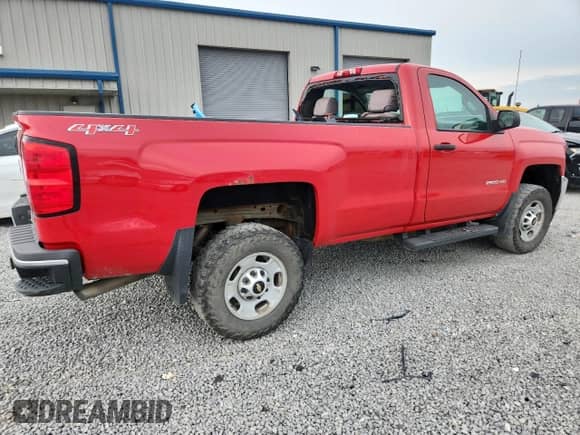 2015 Chevrolet Silverado 2500HD Work Truck with VIN 1GC0KUEG7FZ534401, listed as a Copart auction lot 65347955 with 171,857 mi miles and Salvage title. Bid and sale history available at DreamBid. Image 3.
