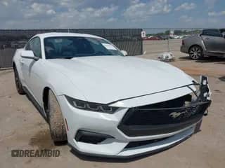 2024 Ford Mustang EcoBoost с VIN 1FA6P8TH4R5106804, выставлен на аукционе IAAI как лот 42996550 с пробегом 40 016 миль миль и . История ставок и продаж доступна на DreamBid. Изображение 1.