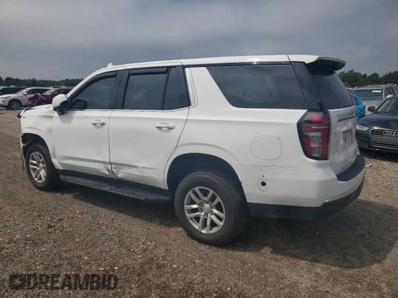 2021 Chevrolet Tahoe Commercial с VIN 1GNSKLED5MR346070, выставлен на аукционе Copart как лот 61822265 с пробегом 56 775 миль миль и Списание • Salvage title. История ставок и продаж доступна на DreamBid. Изображение 2.