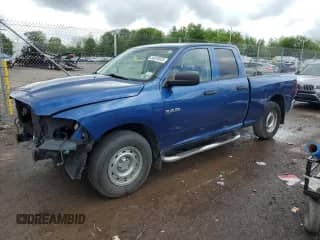 2010 Dodge 1500 ST с VIN 1D7RB1GK6AS125854, выставлен на аукционе Copart как лот 54918525 с пробегом 96 333 миль миль и Списание • Salvage title. История ставок и продаж доступна на DreamBid. Изображение 1.