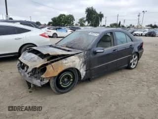 2007 Mercedes-Benz C 230 Sport with VIN WDBRF52H67F912742, listed as a Copart auction lot 84652515 with Not provided miles and Non repairable. Bid and sale history available at DreamBid. Image 1.