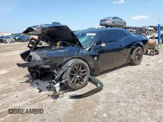 2018 Dodge Challenger SRT Hellcat Widebody with VIN 2C3CDZC98JH279389, listed as a Copart auction lot 58756825 with Not provided miles and Salvage title. Bid and sale history available at DreamBid. Image 1.