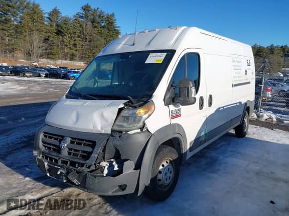 2017 Ram ProMaster Cargo with VIN 3C6TRVDGXHE514858, listed as a IAAI auction lot 41653361 with 152,430 mi miles and . Bid and sale history available at DreamBid. Image 2.
