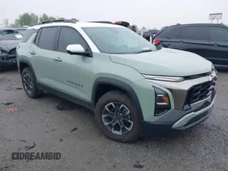 2025 Chevrolet Equinox AWD ACTIV с VIN 3GNAXSEG6SL125860, выставлен на аукционе IAAI как лот 41949440 с пробегом 1 284 миль миль и . История ставок и продаж доступна на DreamBid. Изображение 1.