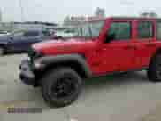 2021 Jeep Wrangler Unlimited Willys с VIN 1C4HJXDG8MW868881, выставлен на аукционе Copart как лот 61491725 с пробегом 70 139 миль миль и Списание • Salvage title. История ставок и продаж доступна на DreamBid. Изображение 14.