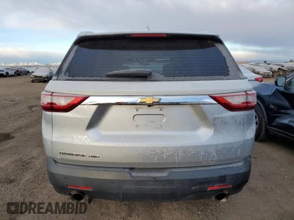 2018 Chevrolet Traverse LS with VIN 1GNEVLKW3JJ196030, listed as a Copart auction lot 84103714 with 108,762 mi miles and Salvage title. Bid and sale history available at DreamBid. Image 6.