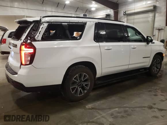 2023 Chevrolet Suburban Z71 с VIN 1GNSKDKD1PR407476, выставлен на аукционе Copart как лот 62384905 с пробегом 29 654 миль миль и Списание • Salvage title. История ставок и продаж доступна на DreamBid. Изображение 3.