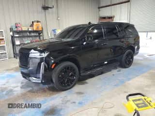 2021 Cadillac Escalade Premium Luxury with VIN 1GYS4BKL6MR402472, listed as a Copart auction lot 65067835 with 82,159 mi miles and Non repairable. Bid and sale history available at DreamBid. Image 1.