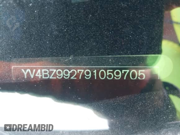 2009 Volvo XC70 3.0T z VIN YV4BZ992791059705, wystawiony jako IAAI lot #42541215 z przebiegiem 206 272 mil mil oraz . Historia ofert i sprzedaży dostępna na DreamBid. Obrazek 9.