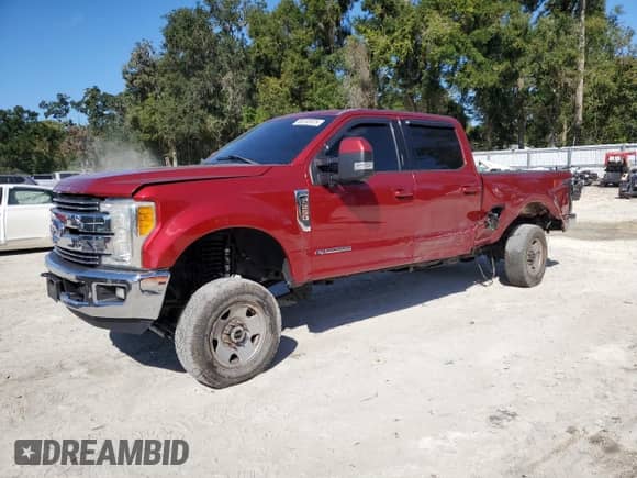 2017 Ford F-250 Lariat с VIN 1FT7W2BT4HEB83322, выставлен на аукционе Copart как лот 86133975 с пробегом 282 517 миль миль и Списание • Salvage title. История ставок и продаж доступна на DreamBid. Изображение 1.