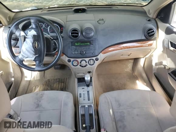 2009 Chevrolet Aveo 1LT с VIN KL1TD66E99B681209, выставлен на аукционе Copart как лот 76799204 с пробегом 221 324 миль миль и Списание • Salvage title. История ставок и продаж доступна на DreamBid. Изображение 8.