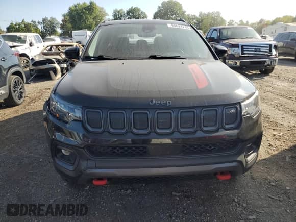 2022 Jeep Compass Trailhawk с VIN 3C4NJDDB3NT224069, выставлен на аукционе Copart как лот 80624285 с пробегом 41 932 миль миль и Чистый • Clean title. История ставок и продаж доступна на DreamBid. Изображение 5.