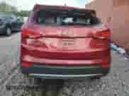2016 Hyundai Santa Fe with VIN 5XYZU3LB1GG356956, listed as a Copart auction lot 69944795 with 72,117 mi miles and Salvage title. Bid and sale history available at DreamBid. Image 6.