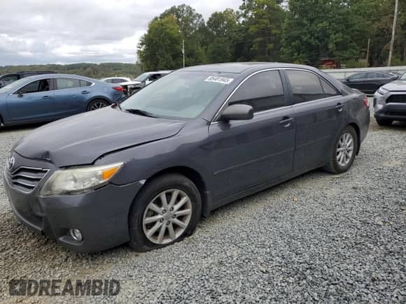 2010 Toyota Camry XLE with VIN 4T1BK3EK1AU109989, listed as a Copart auction lot 85481945 with 77,786 mi miles and Salvage title. Bid and sale history available at DreamBid. Image 1.