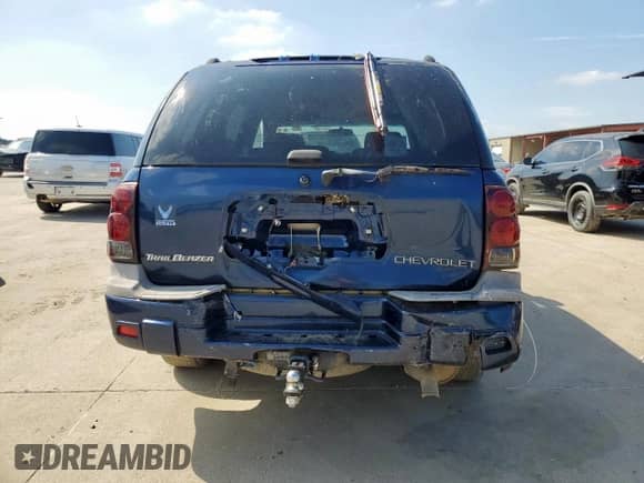 2002 Chevrolet TrailBlazer LS with VIN 1GNDS13S022339144, listed as a Copart auction lot 59672655 with 279,453 mi miles and Salvage title. Bid and sale history available at DreamBid. Image 6.