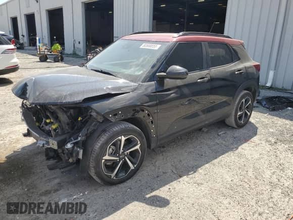 2021 Chevrolet TrailBlazer RS с VIN KL79MTSL4MB161494, выставлен на аукционе Copart как лот 80668855 с пробегом 59 236 миль миль и На запчасти • Non repairable. История ставок и продаж доступна на DreamBid. Изображение 1.