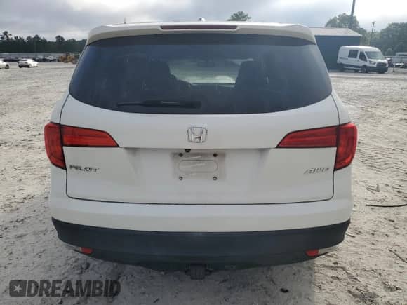 2016 Honda Pilot EX-L with VIN 5FNYF6H8XGB035929, listed as a Copart auction lot 68534845 with 110,999 mi miles and Salvage title. Bid and sale history available at DreamBid. Image 6.