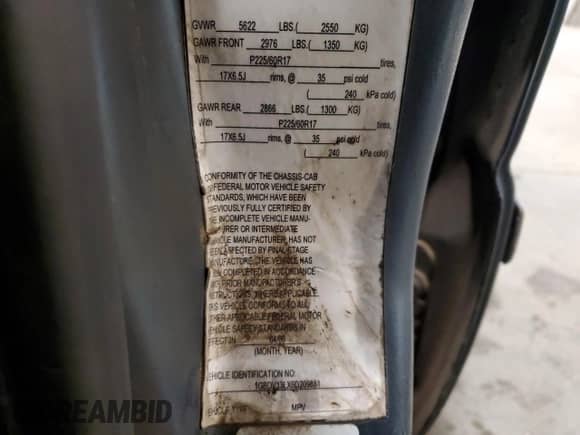 2006 Chevrolet Uplander LS Fleet with VIN 1GBDV13LX6D209881, listed as a Copart auction lot 84220334 with 172,493 mi miles and Salvage title. Bid and sale history available at DreamBid. Image 15.