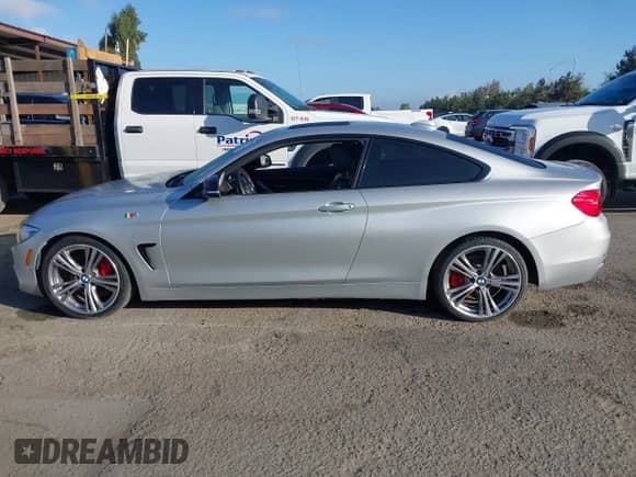 2014 BMW 4 Series 435i with VIN WBA3R1C53EK191969, listed as a IAAI auction lot 43513670 with 56,045 mi miles and . Bid and sale history available at DreamBid. Image 14.