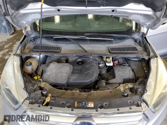 2017 Ford Escape Titanium with VIN 1FMCU9J95HUA02877, listed as a Copart auction lot 81366515 with 166,622 mi miles and Clean title. Bid and sale history available at DreamBid. Image 12.