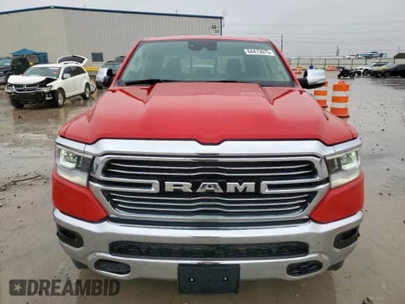 2022 Ram 1500 Laramie z VIN 1C6RREJT1NN271072, wystawiony jako Copart lot #64473675 z przebiegiem 109 502 mil mil oraz Szkoda całkowita • Salvage title. Historia ofert i sprzedaży dostępna na DreamBid. Obrazek 5.