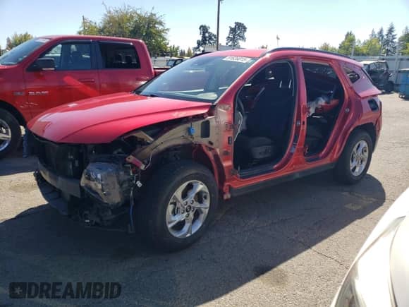 2022 Hyundai Tucson SEL с VIN 5NMJBCAE1NH035485, выставлен на аукционе Copart как лот 81626815 с пробегом 57 886 миль миль и Списание • Salvage title. История ставок и продаж доступна на DreamBid. Изображение 1.