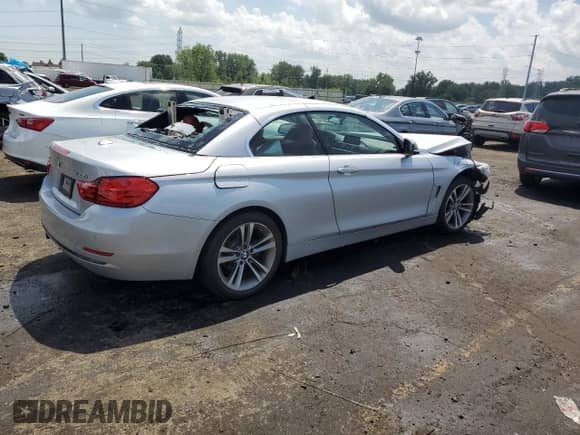 2015 BMW 4 Series 428i xDrive с VIN WBA3V9C55FP799247, выставлен на аукционе Copart как лот 65648195 с пробегом Не указан миль и Чистый • Clean title. История ставок и продаж доступна на DreamBid. Изображение 3.