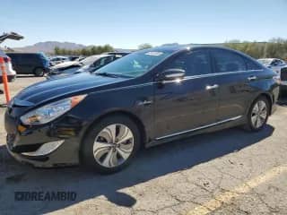 2015 Hyundai Sonata z VIN KMHEC4A40FA129716, wystawiony jako Copart lot #84451885 z przebiegiem 87 255 mil mil oraz Szkoda całkowita • Salvage title. Historia ofert i sprzedaży dostępna na DreamBid. Obrazek 1.