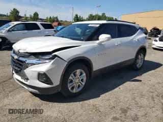 2021 Chevrolet Blazer LT с VIN 3GNKBDRS1MS576541, выставлен на аукционе Copart как лот 70414365 с пробегом Не указан миль и Списание • Salvage title. История ставок и продаж доступна на DreamBid. Изображение 1.