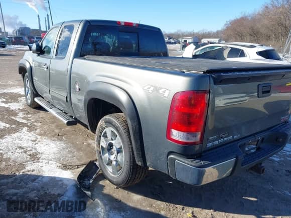 2011 GMC Sierra 1500 SLT with VIN 1GTR2WE34BZ162686, listed as a IAAI auction lot 41370575 with 230,287 mi miles and . Bid and sale history available at DreamBid. Image 3.