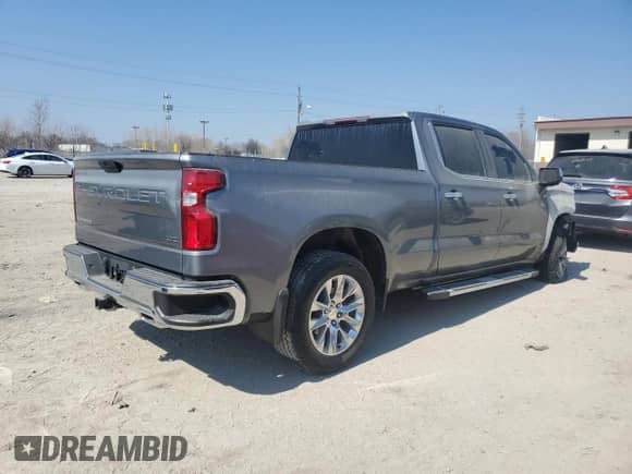 2020 Chevrolet Silverado 1500 LTZ z VIN 3GCUYGET0LG232863, wystawiony jako Copart lot #48916595 z przebiegiem Nie podano mil oraz Szkoda całkowita • Salvage title. Historia ofert i sprzedaży dostępna na DreamBid. Obrazek 3.