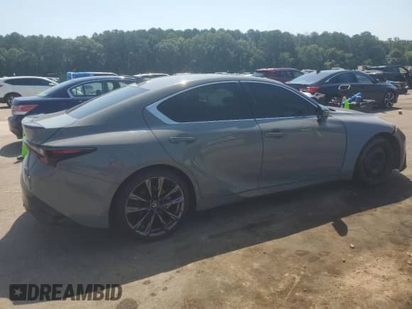 2024 Lexus IS 350 F Sport z VIN JTHGZ1B23R5076819, wystawiony jako Copart lot #63382785 z przebiegiem 33 953 mil mil oraz Szkoda całkowita • Salvage title. Historia ofert i sprzedaży dostępna na DreamBid. Obrazek 3.