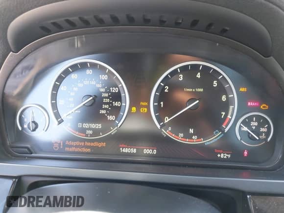 2012 BMW 7 Series 750i with VIN WBAKA8C50CCY37892, listed as a IAAI auction lot 42080313 with 148,058 mi miles and . Bid and sale history available at DreamBid. Image 7.