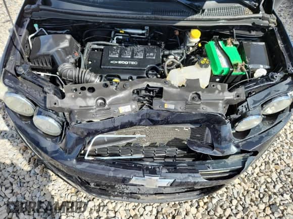 2014 Chevrolet Sonic LT с VIN 1G1JC5SB7E4197894, выставлен на аукционе Copart как лот 81673915 с пробегом 109 260 миль миль и Списание • Salvage title. История ставок и продаж доступна на DreamBid. Изображение 11.