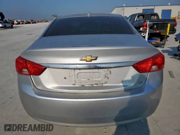 2015 Chevrolet Impala LS with VIN 2G11X5SL8F9179187, listed as a Copart auction lot 81594525 with 136,005 mi miles and Salvage title. Bid and sale history available at DreamBid. Image 6.