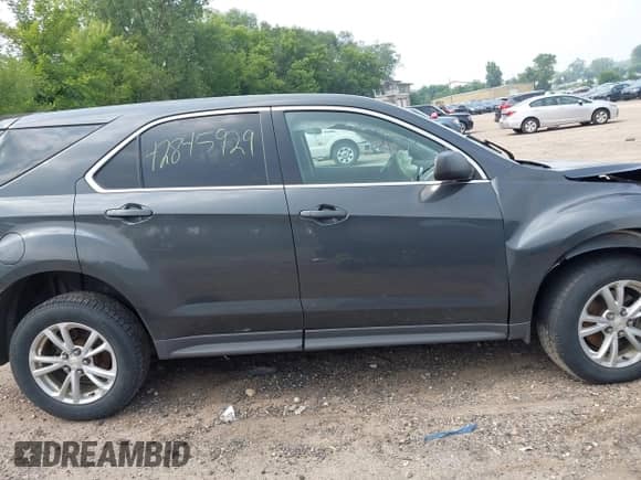 2017 Chevrolet Equinox LS with VIN 2GNFLEEKXH6337200, listed as a IAAI auction lot 42845929 with 144,752 mi miles and . Bid and sale history available at DreamBid. Image 13.