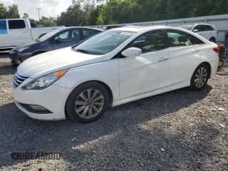 2014 Hyundai Sonata Limited z VIN 5NPEC4AB5EH908961, wystawiony jako Copart lot #66408795 z przebiegiem 145 531 mil mil oraz Czysty tytuł • Clean title. Historia ofert i sprzedaży dostępna na DreamBid. Obrazek 1.