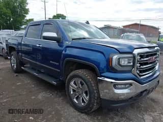 2016 GMC Sierra 1500 SLT with VIN 3GTU2NECXGG291009, listed as a IAAI auction lot 42158421 with 107,115 mi miles and . Bid and sale history available at DreamBid. Image 1.