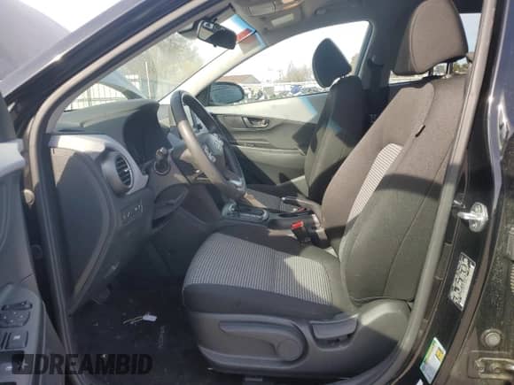 2021 Hyundai Kona SEL with VIN KM8K2CAA3MU717563, listed as a Copart auction lot 43237525 with 59,010 mi miles and Salvage title. Bid and sale history available at DreamBid. Image 7.