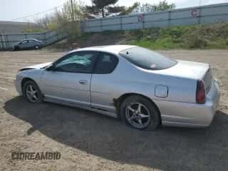 2004 Chevrolet Monte Carlo SS с VIN 2G1WX15K149404922, выставлен на аукционе Copart как лот 53639015 с пробегом Не указан миль и Чистый • Clean title. История ставок и продаж доступна на DreamBid. Изображение 2.