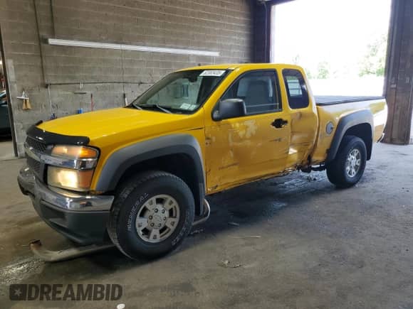 2005 Chevrolet Colorado Z71 с VIN 1GCDT196458245544, выставлен на аукционе Copart как лот 62383435 с пробегом 106 126 миль миль и Списание • Salvage title. История ставок и продаж доступна на DreamBid. Изображение 1.