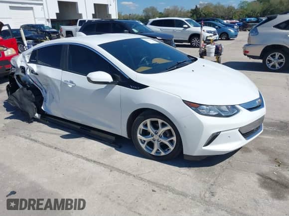 2018 Chevrolet Volt Premier z VIN 1G1RB6S50JU118288, wystawiony jako IAAI lot #41676974 z przebiegiem 85 131 mil mil oraz . Historia ofert i sprzedaży dostępna na DreamBid. Obrazek 1.