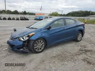 2016 Hyundai Elantra Limited с VIN KMHDH4AE8GU570175, выставлен на аукционе Copart как лот 84240355 с пробегом 75 315 миль миль и Списание • Salvage title. История ставок и продаж доступна на DreamBid. Изображение 1.