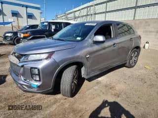 2020 Mitsubishi Outlander ES with VIN JA4AP3AU6LU003317, listed as a Copart auction lot 72016535 with 98,824 mi miles and Salvage title. Bid and sale history available at DreamBid. Image 1.