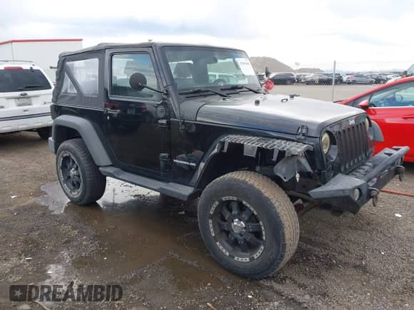 2009 Jeep Wrangler X with VIN 1J4FA24109L724377, listed as a IAAI auction lot 43399008 with 134,053 mi miles and . Bid and sale history available at DreamBid. Image 1.